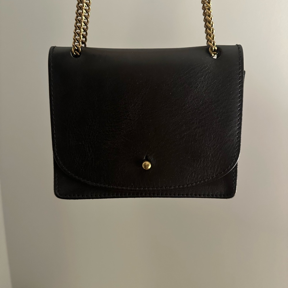 Black & Gold Madewell Crossbody